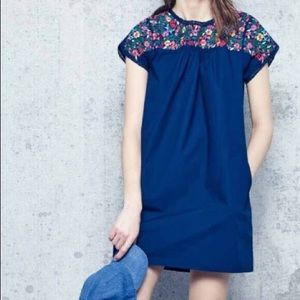 Madewell x JM Drygoods Embroidered Dress
